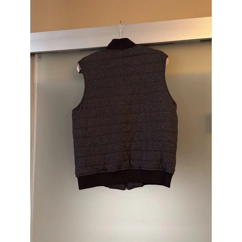 Michael Kors Vest Women's Size‎ M Black Ribbed Band At Waist